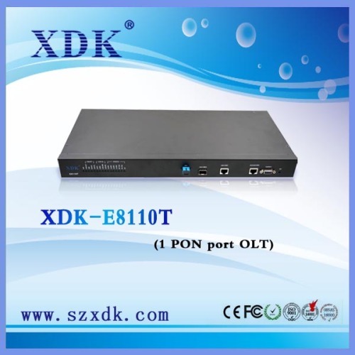 XDK 1pon port Gepon OLT FTTH OLT network equipment OLT E8110T