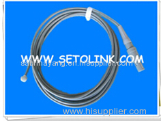 2 PIN MALE PLUG SKIN TEMPERATURE PROBE CABLE 10 K RESISTANCE