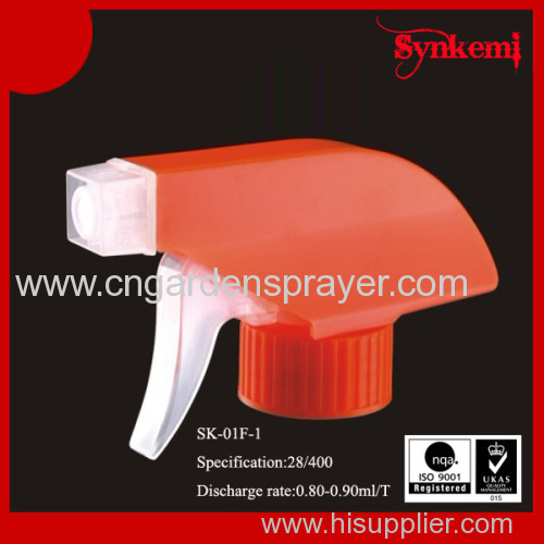 28/400 plastic child proof trigger sprayer