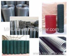 Good quality PVC Coated welded wire mesh fence/cheap mesh fence for hot sale