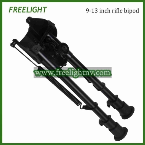 9-13 Inch Rifle Bipod Tactical Heavy Duty Pivot Notch Leg Bipod for Rifle Gun