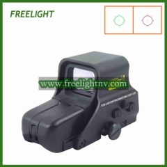 Tactical 556 replica holographic red/green dot riflescope sight tan color