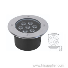 high power LED underground lamp 24v rgb outdoor 3w 6w 7w led underground light epistar