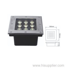 9W LED underground light