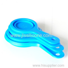 4 in 1 silicone heat resistant measuring spoon