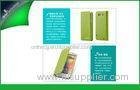 Eco-friendly Green Flip HTC Cell Phone Case , HTC Sensation XL Cases