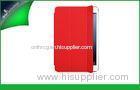 Red Tablet PC / Ipad Air / 5 Protective Cases Ultra Slim With Eco Leather