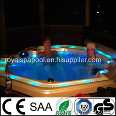 CE SAA outdoor spa for 7 persons