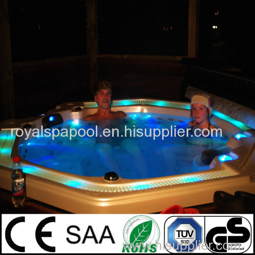 Sweden 7 persons outdoor spa