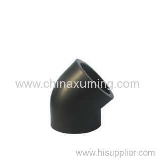 HDPE Socket Fusion 45 Degree Elbow Pipe Fittings
