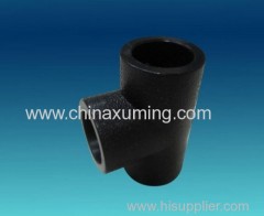 HDPE Socket Fusion Equal Tee Pipe Fittings