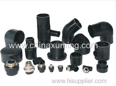 HDPE Socket Fusion Reducing Tee Pipe Fittings