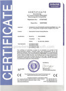 CE certification for electrostatic powder coating machine