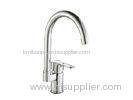 Single Lever Grade A Brass Kicthen Faucets With 35mm Ceramic Cartridge For Kitchen Sink