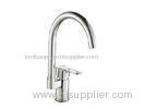 Single Lever Grade A Brass Kicthen Faucets With 35mm Ceramic Cartridge For Kitchen Sink