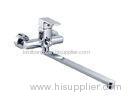 modern Single Handle Wall Mounted Bath Taps with Double Holes for Hotel