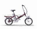 Small Foldable Electric Bicycle / E Bikes with 250W Brushless Motor and Lithium Battery 16 Inch