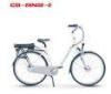 City Lithium Battery Electric Powered Bikes with Front V / Rear Roller Brake 700C
