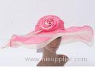 57cm Customized Ladies Tea Party Hats / Sinamay Hats For For Fascinators