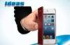 Durable Apple iPhone Leather Cases , iPhone 4 Glaze PU Leather Cover