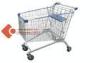 European Wheeled Wire Metal Supermarket Shopping Cart 50KG - 80KG
