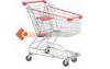 Chrome Metal Wire Shopping carts Asian design 100L