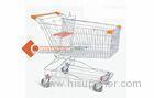 180L / 210L / 240L Grocery Store Shopping Carts Asian Design Zinc Plated