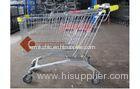 240L Wire metal Shopping Trolleys Yellow plastic Israel With lock