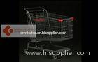 OEM 150L Blace Powder Coating Supermarket Shopping Carts European Shopping Trolley