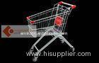 Chrome Shine 60L Wire Shopping Trolley / Cart European Design