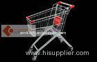 Chrome Shine 60L Wire Shopping Trolley / Cart European Design