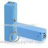 Blue 2600mAh Mini USB Portable Charger Power Bank With Li-ion Battery