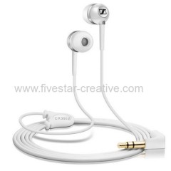 Sennheiser Precision Noise Isolating Ear-Canal Phones White In-Ear Headphones Sennheiser CX300-ii