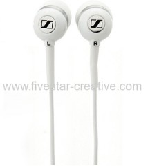 Sennheiser Precision Noise Isolating Ear-Canal Phones White In-Ear Headphones Sennheiser CX300-ii