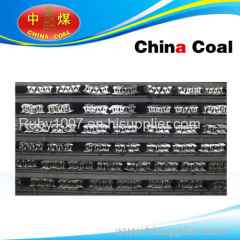 Heavy steel rail hot