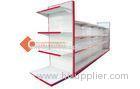 3 / 4 Tier Free Stand Gondola Shelving With Chrome / Zinc Plate