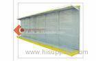 Two Layer Supermarket Display Racks , Perforated Wall Supermarket Shelving Systems