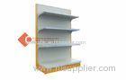 Single Side Convenience Store Shelving Wall Display Shelves With Powder Coating