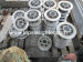 Poultry abattoir equipment spare parts stainless steel corner wheel