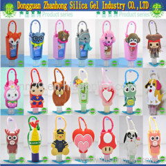 novel and fashionable 29/30ml hand sanitizer silicone holder