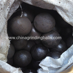 high chromium alloy cast grinding balls for cement plant