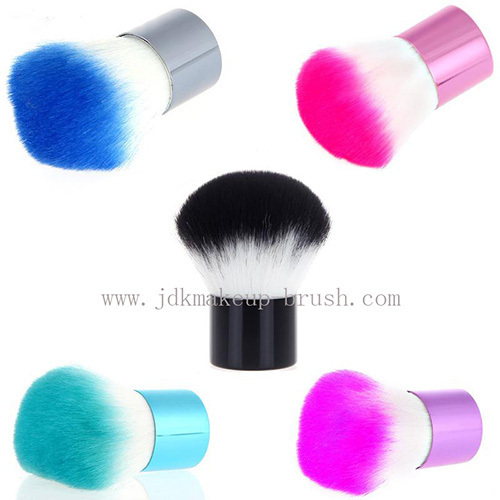 Bright Colored Kabuki Brush