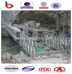 Galvanized bailey steel bridge