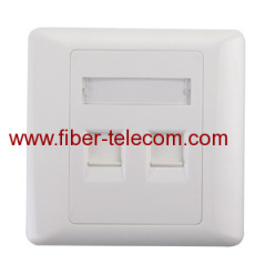 86X86mm network wall plate