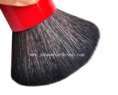 Red Colored Portable Kabuki Brush