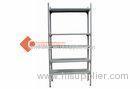 Heavy Duty Metal Shelving Slotted angle steel shelf D01 Bearing 150Kg