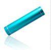 Blue Mini USB Portable Charger , Portable Cylinder LED Cell Phone Power Pack