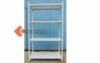 White Heavy Duty Metal Shelving industrial steel storage racks