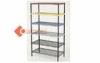 Colorful Middle duty metal wire steel rack F02