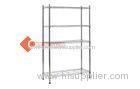 Chrome plated Middle duty metal wire steel rack F03